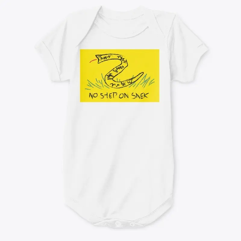 No Step on Snek Baby Onesie